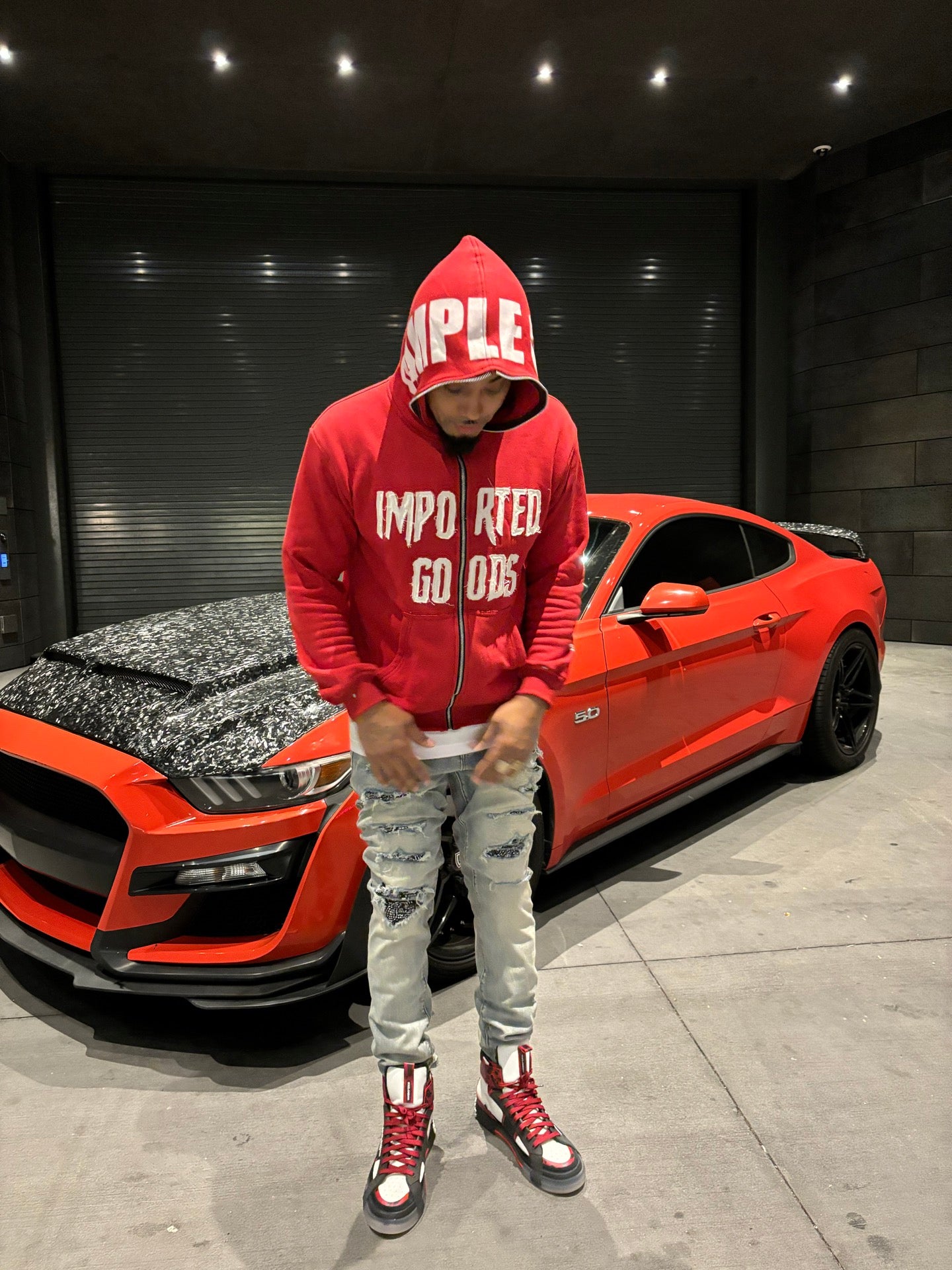Full zip hoodies.